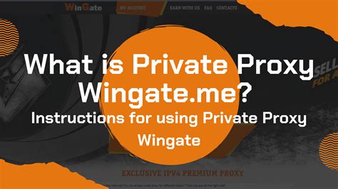 Oct 18, 2023 · Features of Private Proxy Wingate.me. Private Proxy Wingate.me boasts a wide range of features to meet various user needs: Vast Proxy Pool. Access an extensive proxy network with 7,000 to 15,000 IP addresses spanning multiple countries, including Russia, Ukraine, the USA, Germany, France, and the UK. Regular Updates 